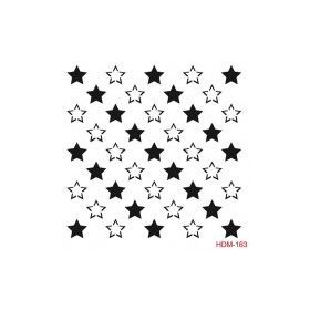 Cadence Home Decor HDM-163 Midi Stencil 25x25 cm Boyama Şablonu