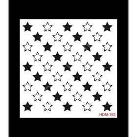 Cadence Home Decor HDM-163 Midi Stencil 25x25 cm Boyama Şablonu