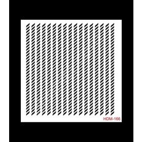 Cadence Home Decor HDM-166 Midi Stencil 25x25 cm Boyama Şablonu