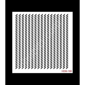 Cadence Home Decor HDM-166 Midi Stencil 25x25 cm Boyama Şablonu