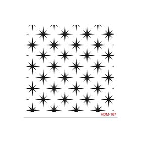 Cadence Home Decor HDM-167 Midi Stencil 25x25 cm Boyama Şablonu