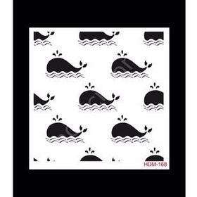 Cadence Home Decor HDM-168 Midi Stencil 25x25 cm Boyama Şablonu