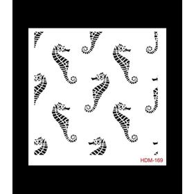 Cadence Home Decor HDM-169 Midi Stencil 25x25 cm Boyama Şablonu