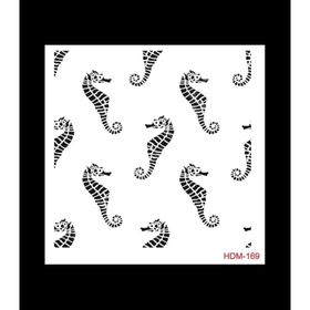 Cadence Home Decor HDM-169 Midi Stencil 25x25 cm Boyama Şablonu