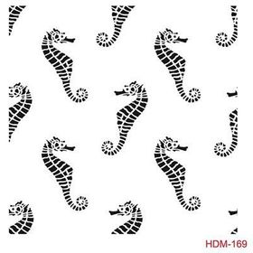 Cadence Home Decor HDM-169 Midi Stencil 25x25 cm Boyama Şablonu
