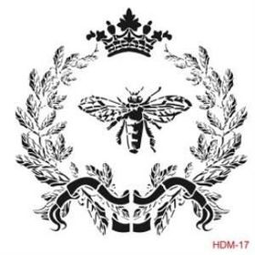 Cadence Home Decor HDM-17 Midi Stencil 25x25 cm Boyama Şablonu