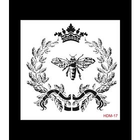 Cadence Home Decor HDM-17 Midi Stencil 25x25 cm Boyama Şablonu