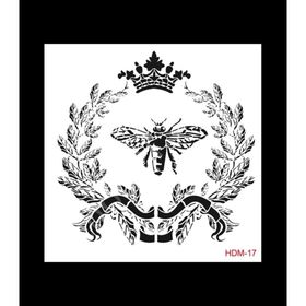 Cadence Home Decor HDM-17 Midi Stencil 25x25 cm Boyama Şablonu