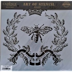 Cadence Home Decor HDM-17 Midi Stencil 25x25 cm Boyama Şablonu