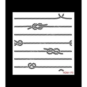 Cadence Home Decor HDM-170 Midi Stencil 25x25 cm Boyama Şablonu