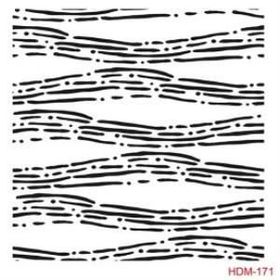 Cadence Home Decor HDM-171 Midi Stencil 25x25 cm Boyama Şablonu