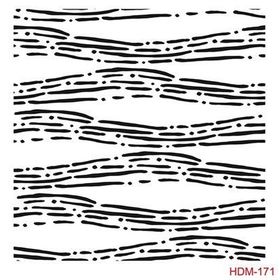 Cadence Home Decor HDM-171 Midi Stencil 25x25 cm Boyama Şablonu