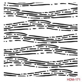 Cadence Home Decor HDM-171 Midi Stencil 25x25 cm Boyama Şablonu