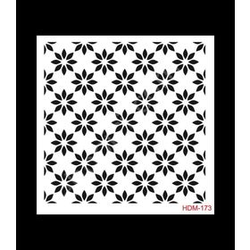 Cadence Home Decor HDM-173 Midi Stencil 25x25 cm Boyama Şablonu