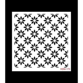 Cadence Home Decor HDM-173 Midi Stencil 25x25 cm Boyama Şablonu