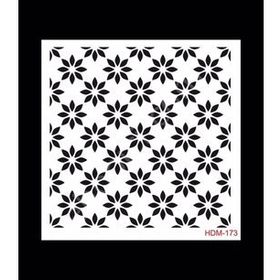 Cadence Home Decor HDM-173 Midi Stencil 25x25 cm Boyama Şablonu