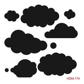 Cadence Home Decor HDM-174 Midi Stencil 25x25 cm Boyama Şablonu