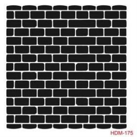 Cadence Home Decor HDM-175 Midi Stencil 25x25 cm Boyama Şablonu
