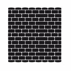 Cadence Home Decor HDM-175 Midi Stencil 25x25 cm Boyama Şablonu