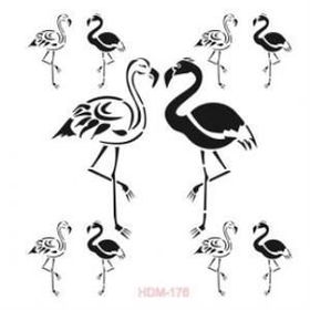 Cadence Home Decor HDM-176 Midi Stencil 25x25 cm Boyama Şablonu
