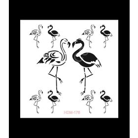 Cadence Home Decor HDM-176 Midi Stencil 25x25 cm Boyama Şablonu