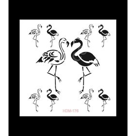 Cadence Home Decor HDM-176 Midi Stencil 25x25 cm Boyama Şablonu
