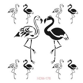 Cadence Home Decor HDM-176 Midi Stencil 25x25 cm Boyama Şablonu