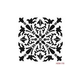 Cadence Home Decor HDM-179 Midi Stencil 25x25 cm Boyama Şablonu