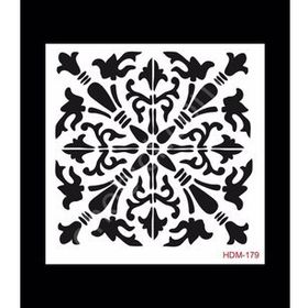 Cadence Home Decor HDM-179 Midi Stencil 25x25 cm Boyama Şablonu