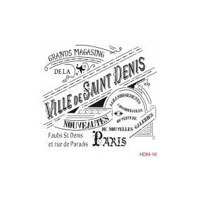 Cadence Home Decor HDM-18 Midi Stencil 25x25 cm Boyama Şablonu