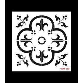Cadence Home Decor HDM-180 Midi Stencil 25x25 cm Boyama Şablonu