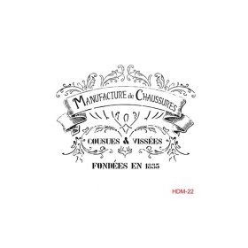 Cadence Home Decor HDM-22 Midi Stencil 25x25 cm Boyama Şablonu