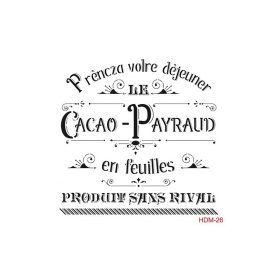 Cadence Home Decor HDM-26 Midi Stencil 25x25 cm Boyama Şablonu