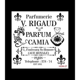 Cadence Home Decor HDM-27 Midi Stencil 25x25 cm Boyama Şablonu
