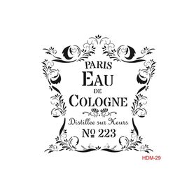 Cadence Home Decor HDM-29 Midi Stencil 25x25 cm Boyama Şablonu