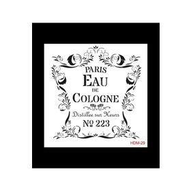 Cadence Home Decor HDM-29 Midi Stencil 25x25 cm Boyama Şablonu