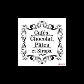Cadence Home Decor HDM-30 Midi Stencil 25x25 cm Boyama Şablonu