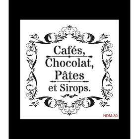 Cadence Home Decor HDM-30 Midi Stencil 25x25 cm Boyama Şablonu