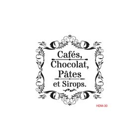 Cadence Home Decor HDM-30 Midi Stencil 25x25 cm Boyama Şablonu