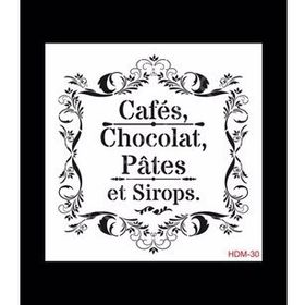 Cadence Home Decor HDM-30 Midi Stencil 25x25 cm Boyama Şablonu