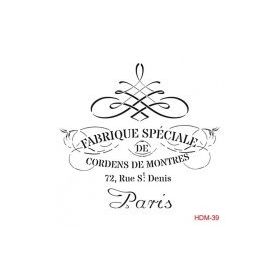Cadence Home Decor HDM-39 Midi Stencil 25x25 cm Boyama Şablonu