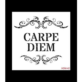Cadence Home Decor HDM-42 Midi Stencil 25x25 cm Boyama Şablonu