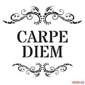 Cadence Home Decor HDM-42 Midi Stencil 25x25 cm Boyama Şablonu