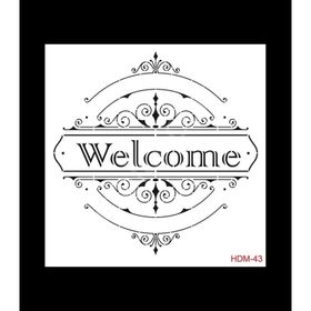 Cadence Home Decor HDM-43 Midi Stencil 25x25 cm Boyama Şablonu