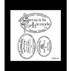 Cadence Home Decor HDM-44 Midi Stencil 25x25 cm Boyama Şablonu