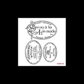 Cadence Home Decor HDM-44 Midi Stencil 25x25 cm Boyama Şablonu