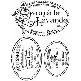 Cadence Home Decor HDM-44 Midi Stencil 25x25 cm Boyama Şablonu