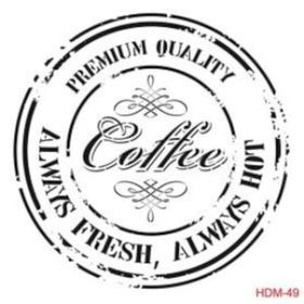 Cadence Home Decor HDM-49 Midi Stencil 25x25 cm Boyama Şablonu