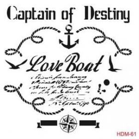 Cadence Home Decor HDM-61 Midi Stencil 25x25 cm Boyama Şablonu