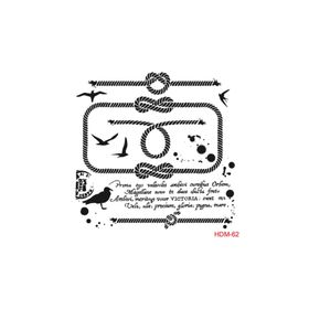 Cadence Home Decor HDM-62 Midi Stencil 25x25 cm Boyama Şablonu